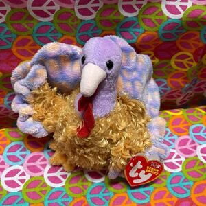 Ty Beanie Babies Tommy the Turkey Bird (Retired)